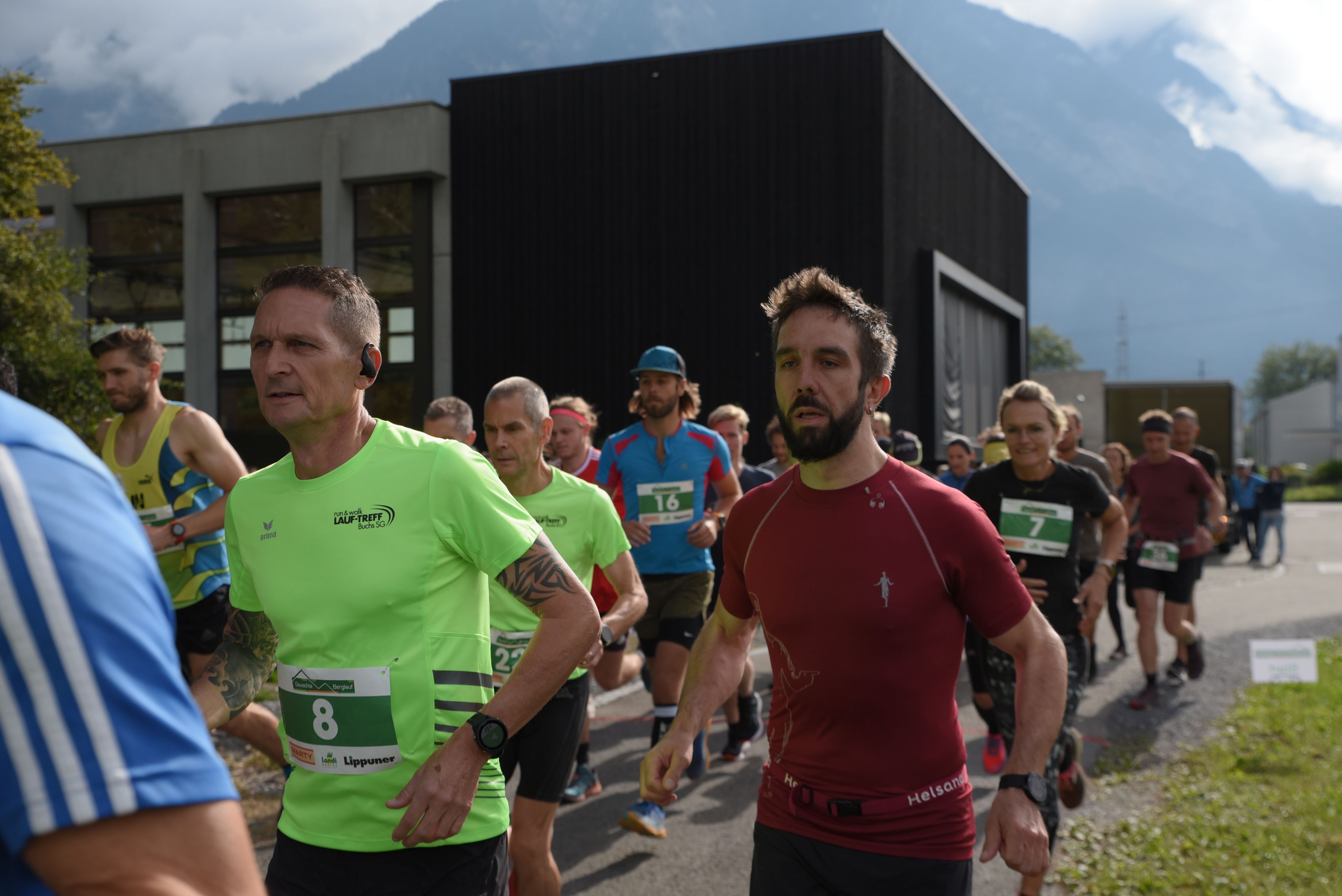 Sven und Baha auf den ersten Metern